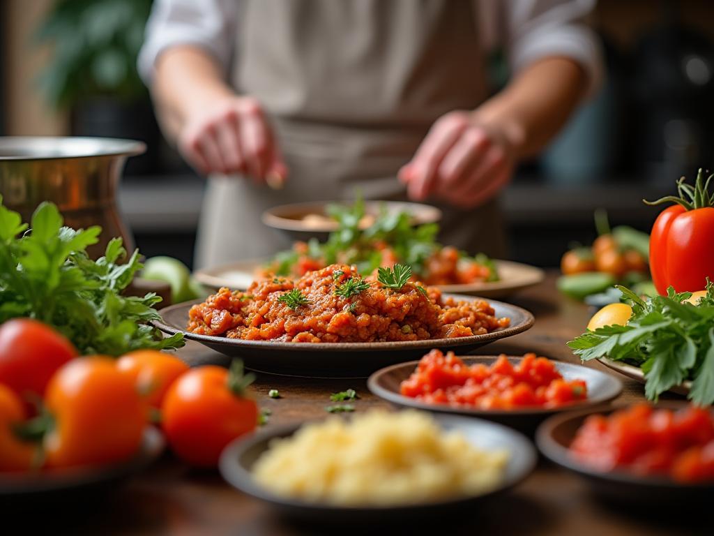 Filipino cooking masterclass with traditional ingredients and utensils